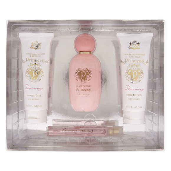 Prestige Princess Dreaming by New Brand for Women 4 Pc Gift Set - Picture 5 of 6